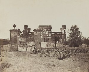 廃屋、1858年頃 作： English Photographer